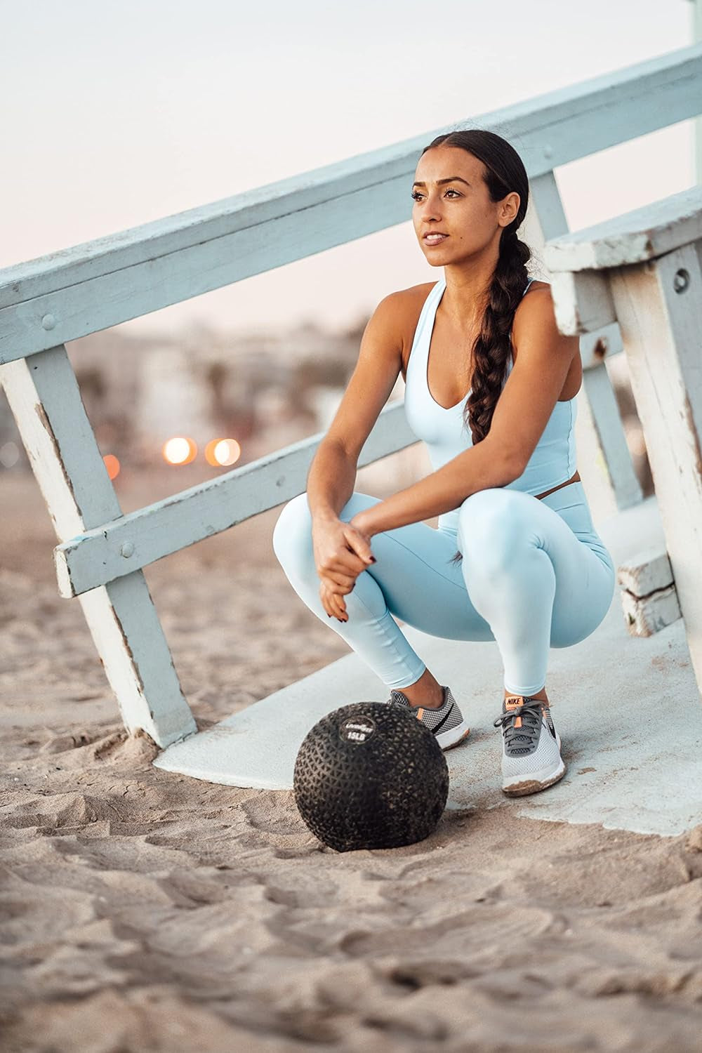 Slam Ball for Building Strength Workouts – Rubber Slam Ball for Cross Trainining - 5LB to 100LB Slam Medicine Balls for Exercise