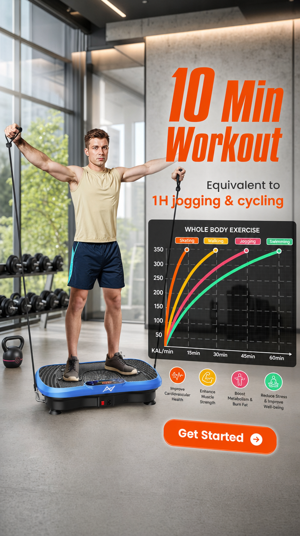 Vibration Plate Exercise Machine