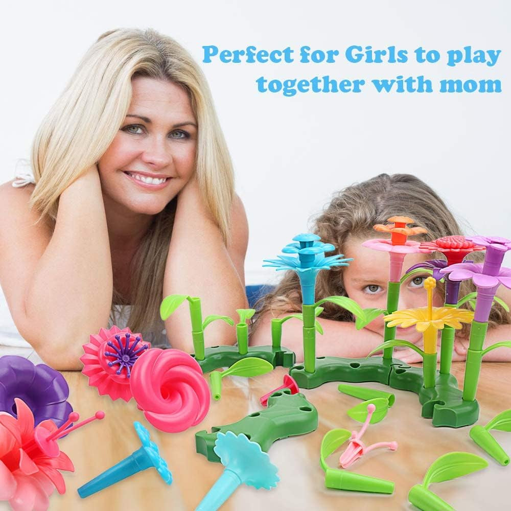  Flower Garden Building Toys