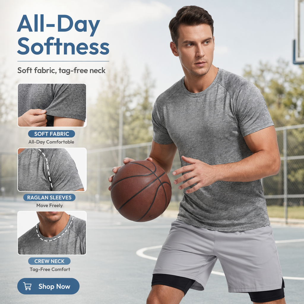 Men's Running/Gym T-Shirt