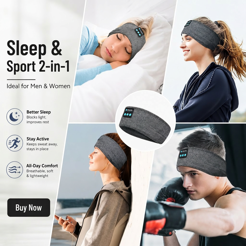 Sports Earphones Headband