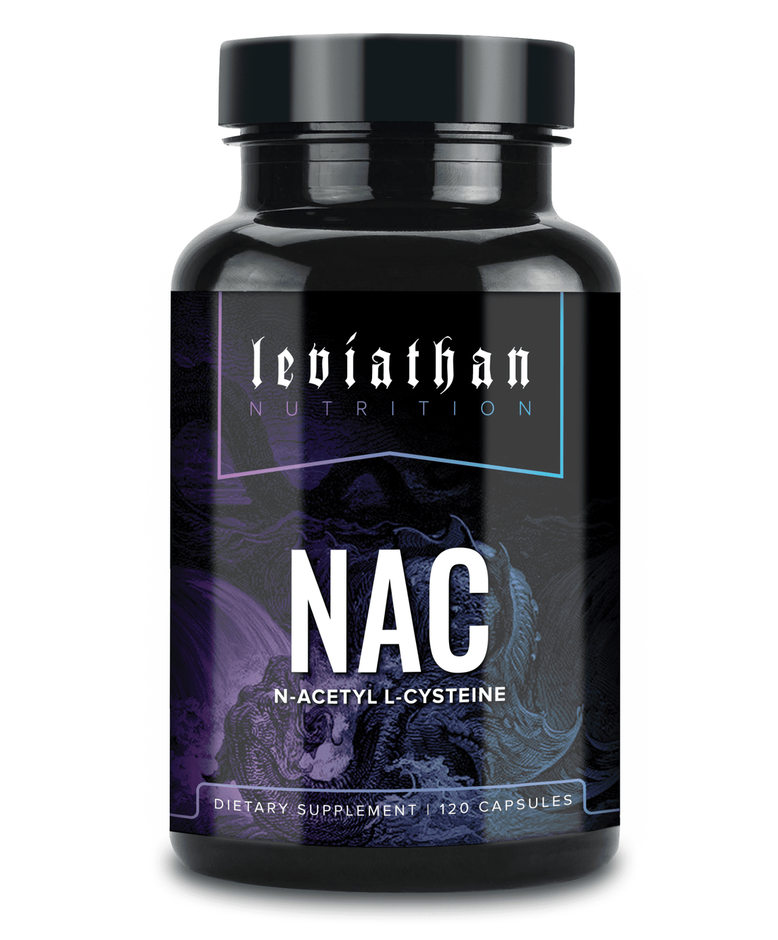 NAC - N-Acetyl L-Cysteine 600Mg, 120 Capsules - Gluten Free NAC Supplement