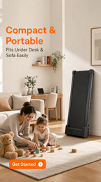 2.5HP Under Desk Portable Walking Pad