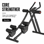 Dual Track Ab Trainer w/ LCD Monitor