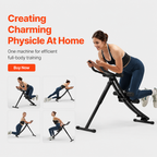 Dual Track Ab Trainer w/ LCD Monitor