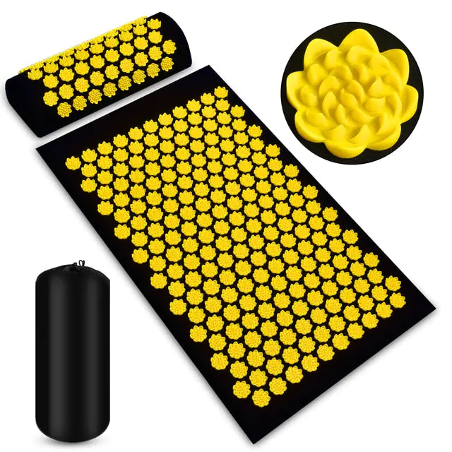 Massager Mat and Pillow Set