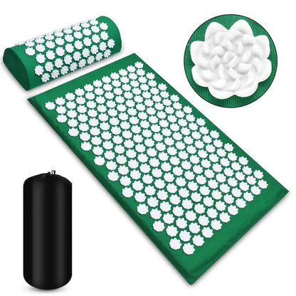 Massager Mat and Pillow Set