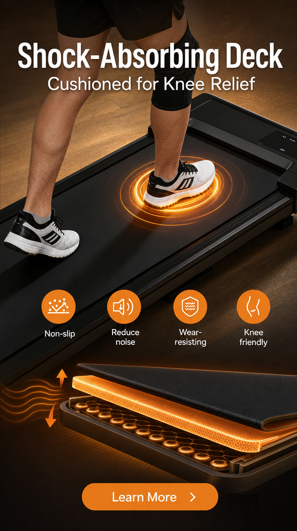 2.5HP Under Desk Portable Walking Pad