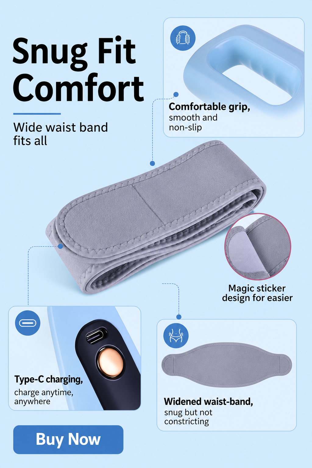 Fascia Ring - Massage Vibration Belt