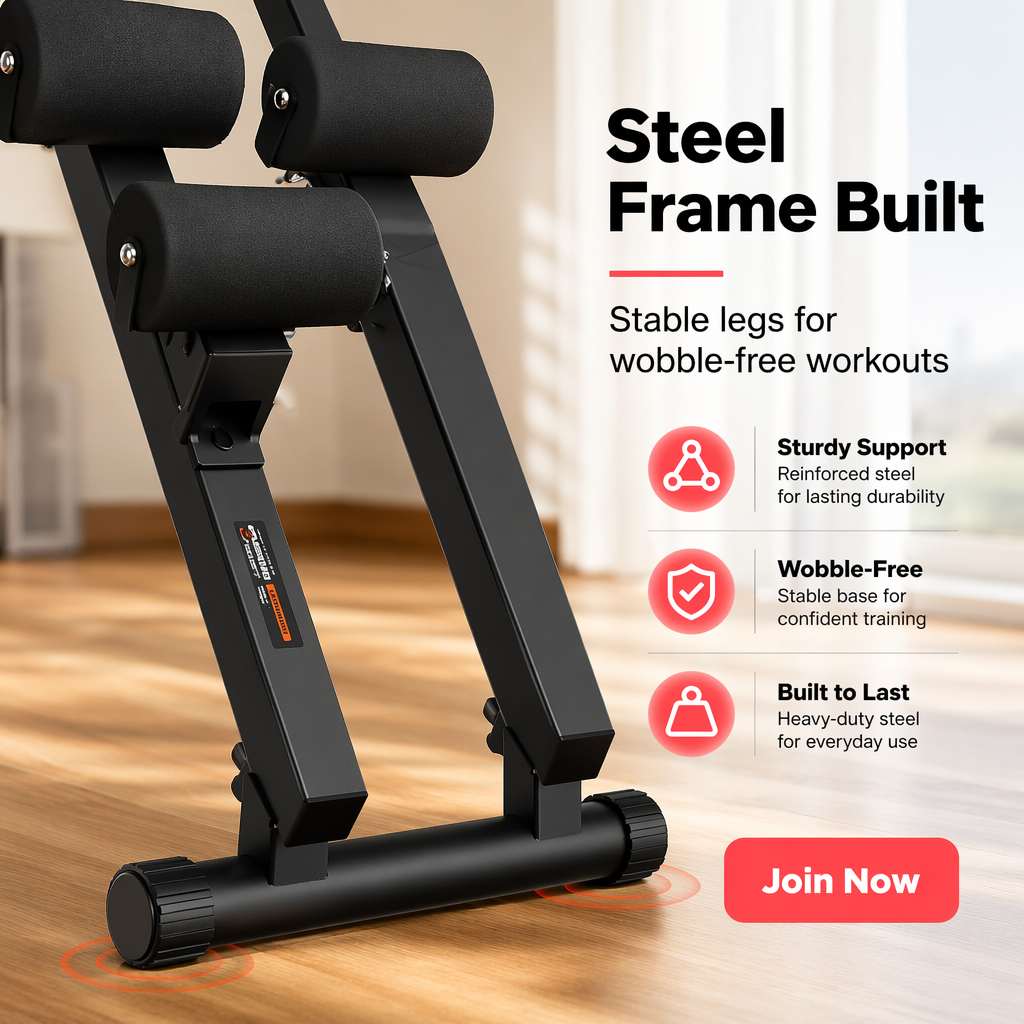 Dual Track Ab Trainer w/ LCD Monitor