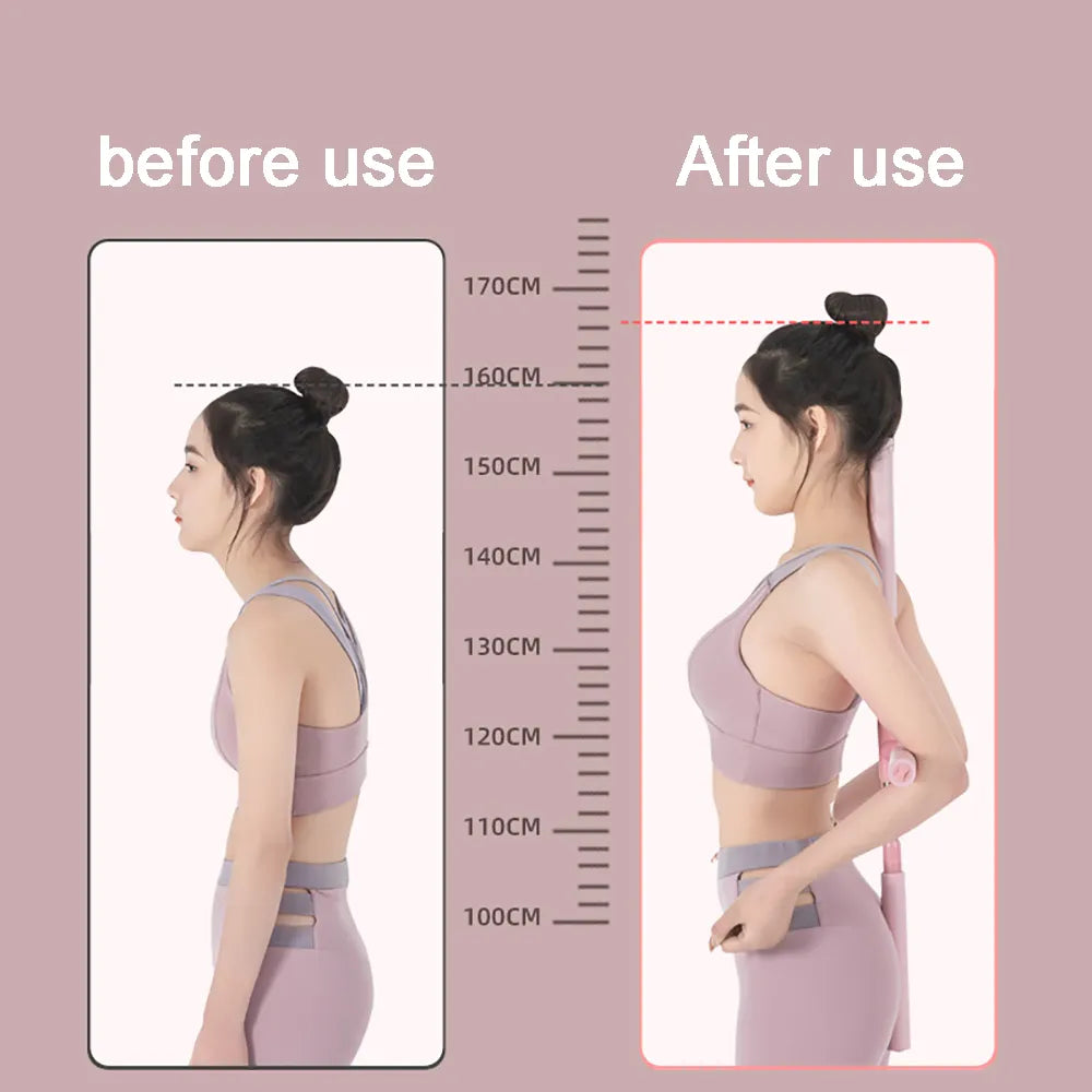 Yoga Posture Corrector Stick Hunchback Pilates 