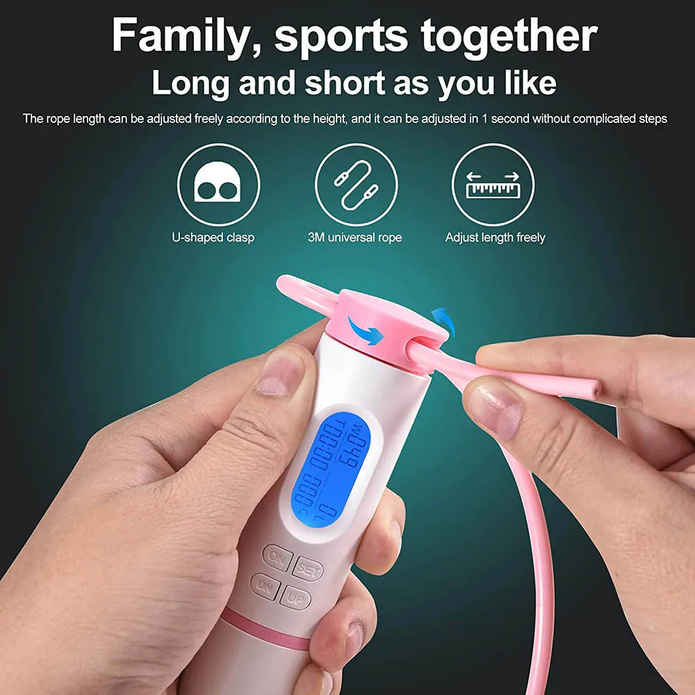 Skipping Rope Adult Women Kids with Counter 