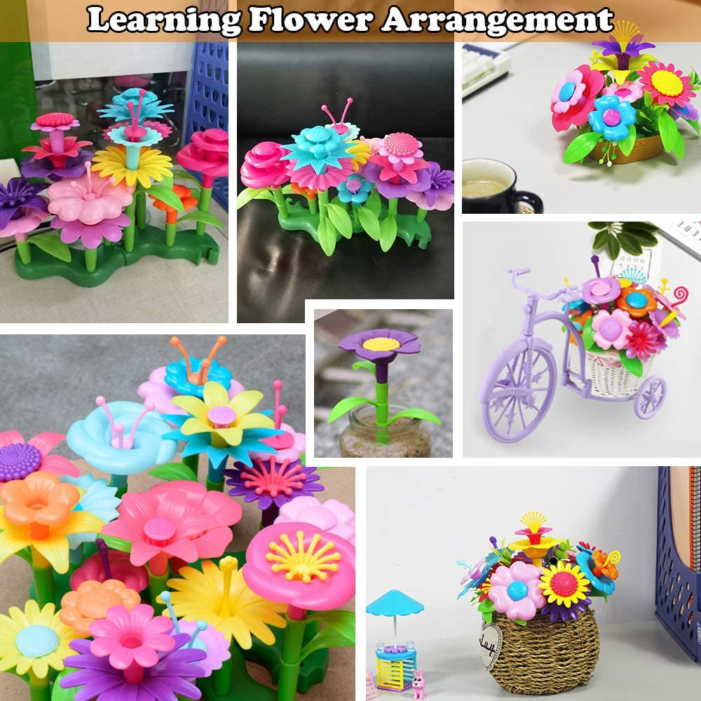  Flower Garden Building Toys