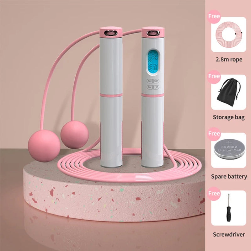 Skipping Rope Adult Women Kids with Counter 