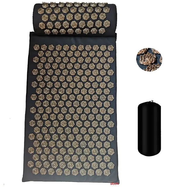 Massager Mat and Pillow Set