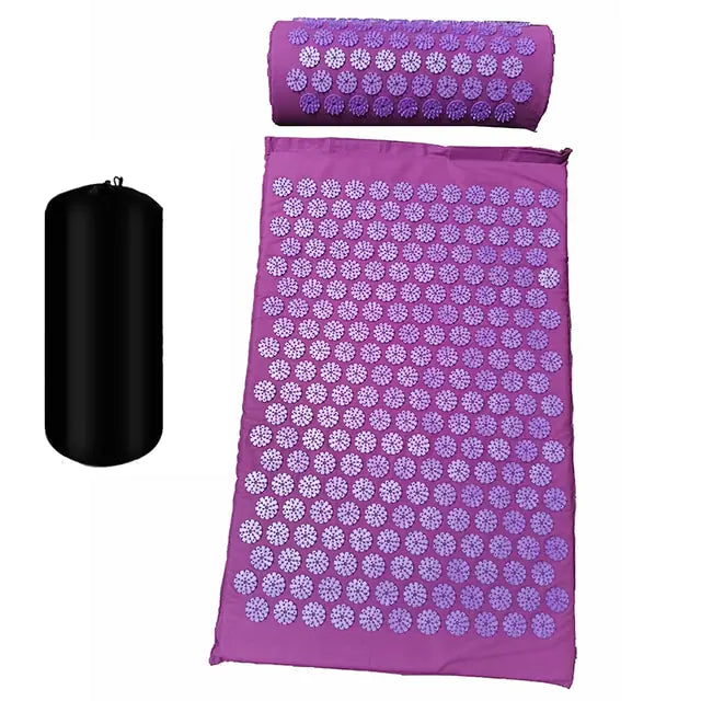 Massager Mat and Pillow Set