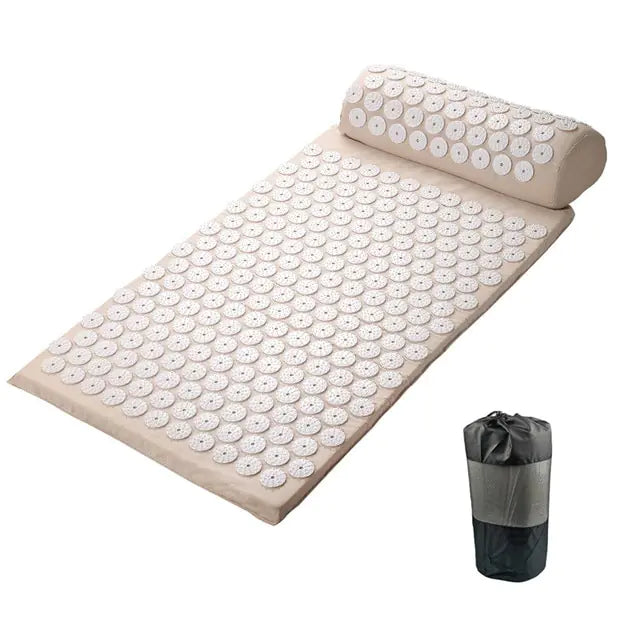 Massager Mat and Pillow Set