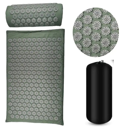 Massager Mat and Pillow Set